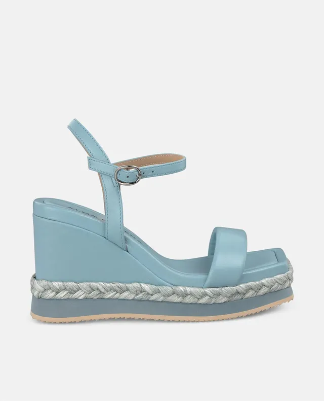 alma-en-pena-keilpantolette-blau-mit-flechtriemen-9-8-cm-keil-eckige-kappe image 1