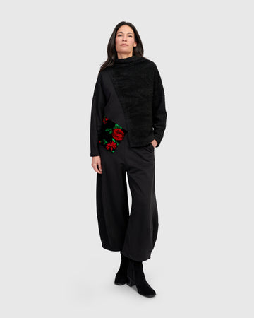 alembika-razzi-boucle-pullover-roses-oversize-jumper image 7