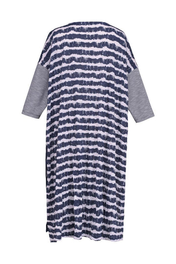 alembika-duet-crinkle-tunika-kleid-navy image 6