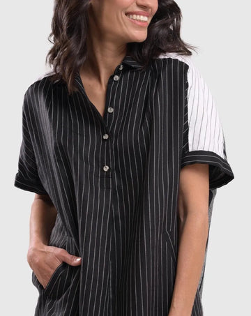 alembika-melange-go-to-shirtdress-multi image 3