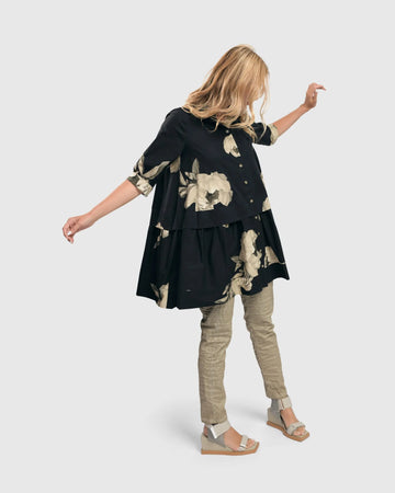 alembika-mindy-babydoll-tunika-shirt-mit-rosen image 8