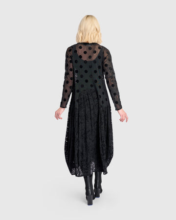 alembika-jolie-mesh-dress-black-cocon-kleid-midi image 8