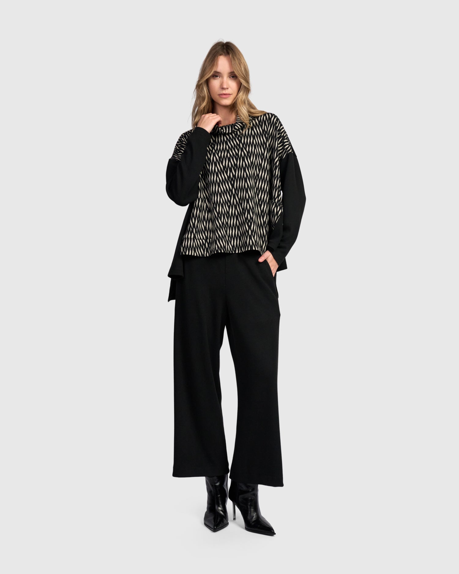 alembika-smoothing-straight-pant-schwarz-gerade-hose-full-length image 7