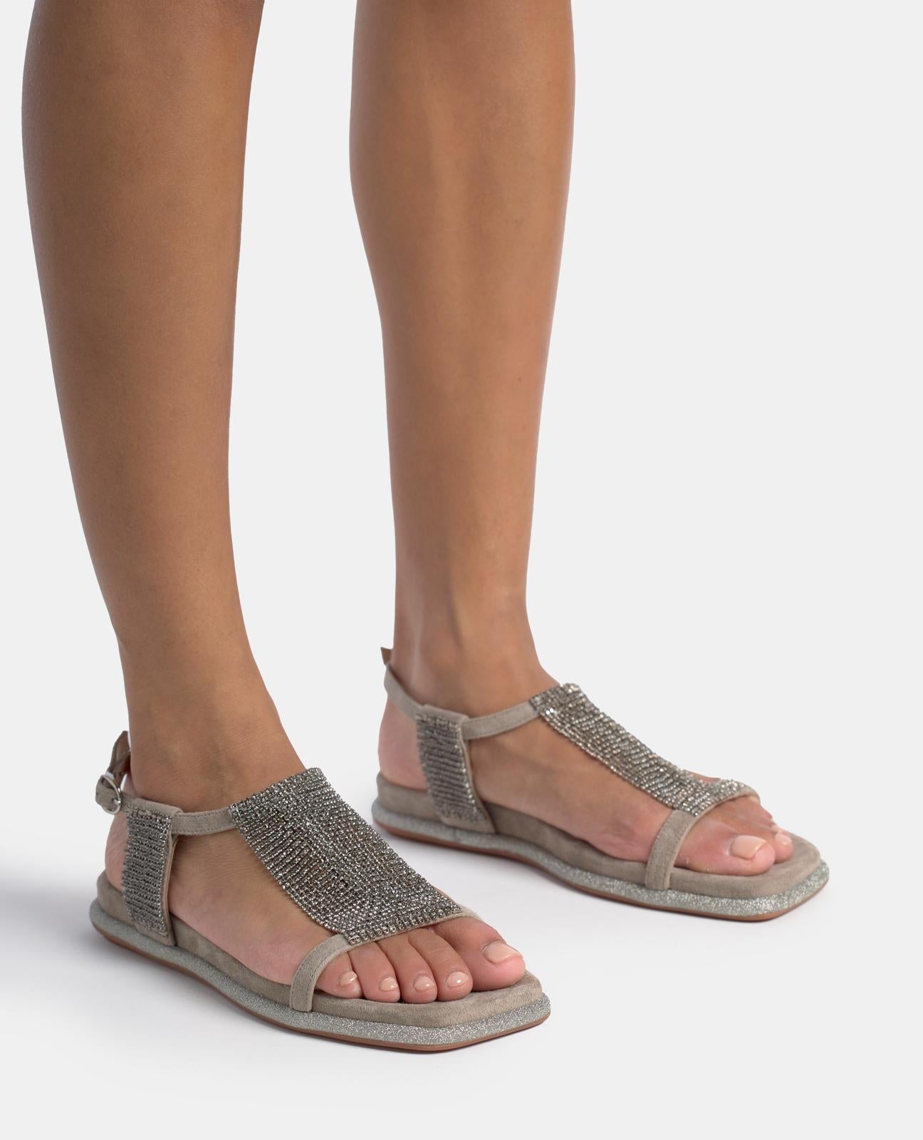 alma-en-pena-flat-sandal-with-rhinestones-flache-netz-sandale-grau image 6