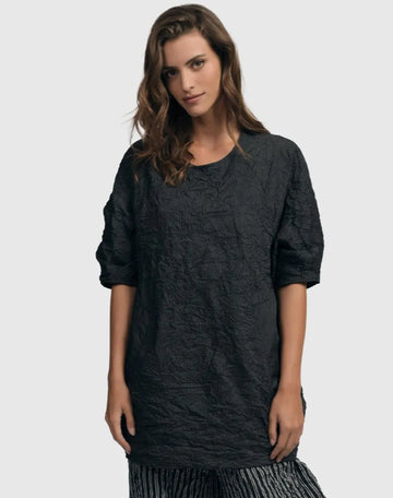alembika-urban-beauty-pinstripe-tunika-damen-top-charcoal image 7