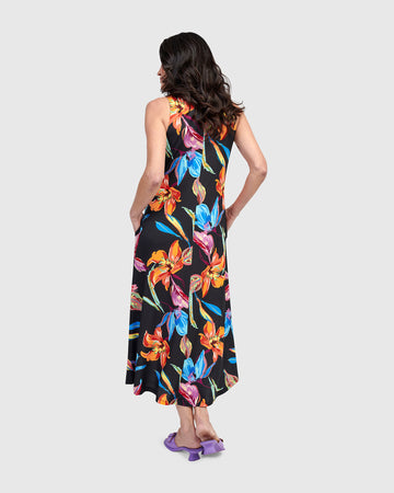 alembika-palm-springs-sleeveless-dress-bloom-damen-midikleid image 4