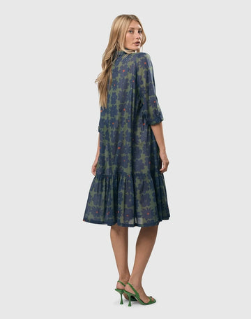 alembika-bluebell-cotton-voile-trapeze-kleid-blau-gr-n image 3