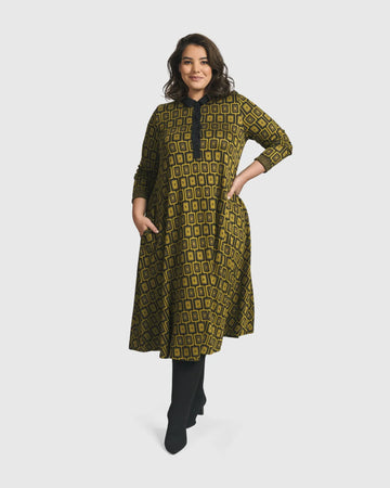 alembika-dynamite-shirt-dress-chartreuse-hemdkleid image 2