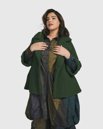 alembika-made-in-the-jade-strickjacke-swing-peacoat-hunter image 4
