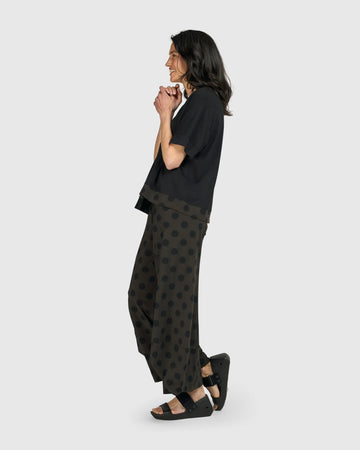 alembika-tekbika-dots-boxy-top-khaki-damen-top image 7
