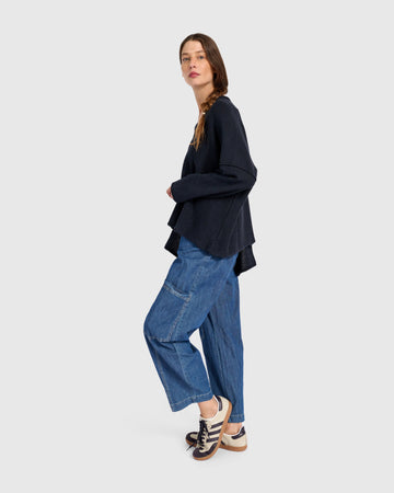 alembika-bliss-slouchy-pullover-navy image 6
