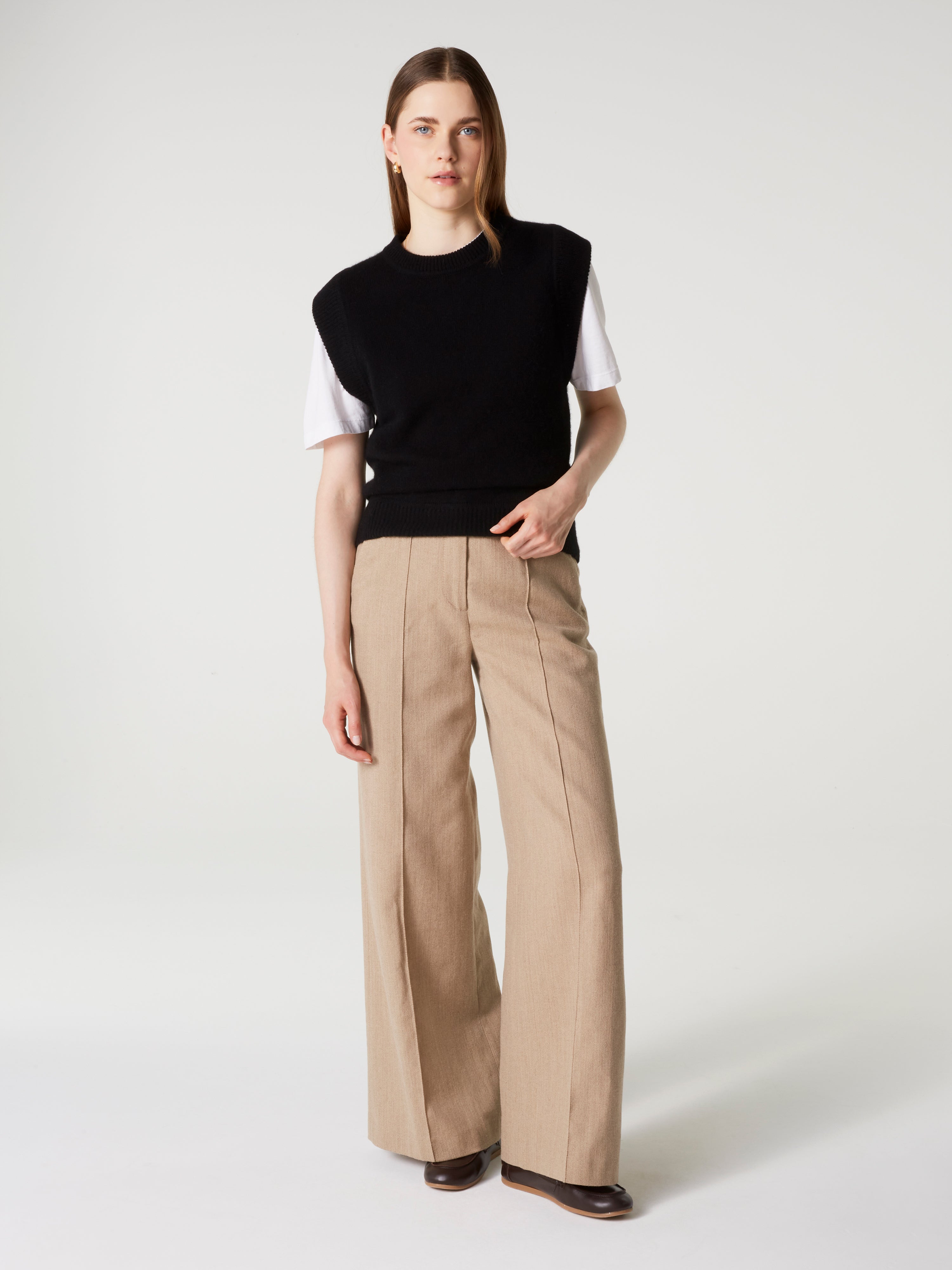 absolut-casiopee-kaschmir-pullunder-damen-schwarz-rmellos image 2