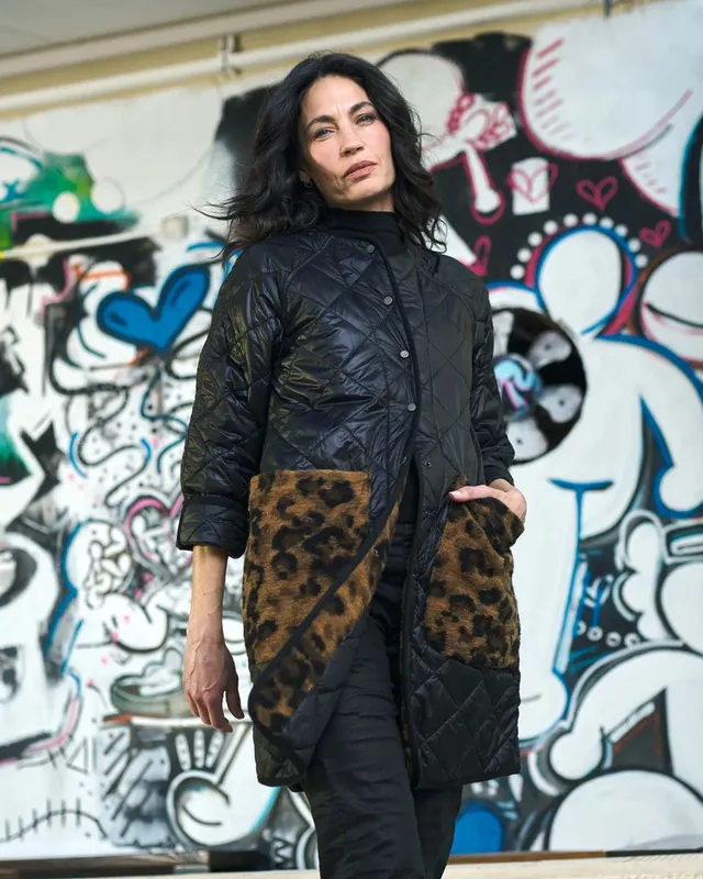 alembika-birkin-car-coat-schwarz image 1