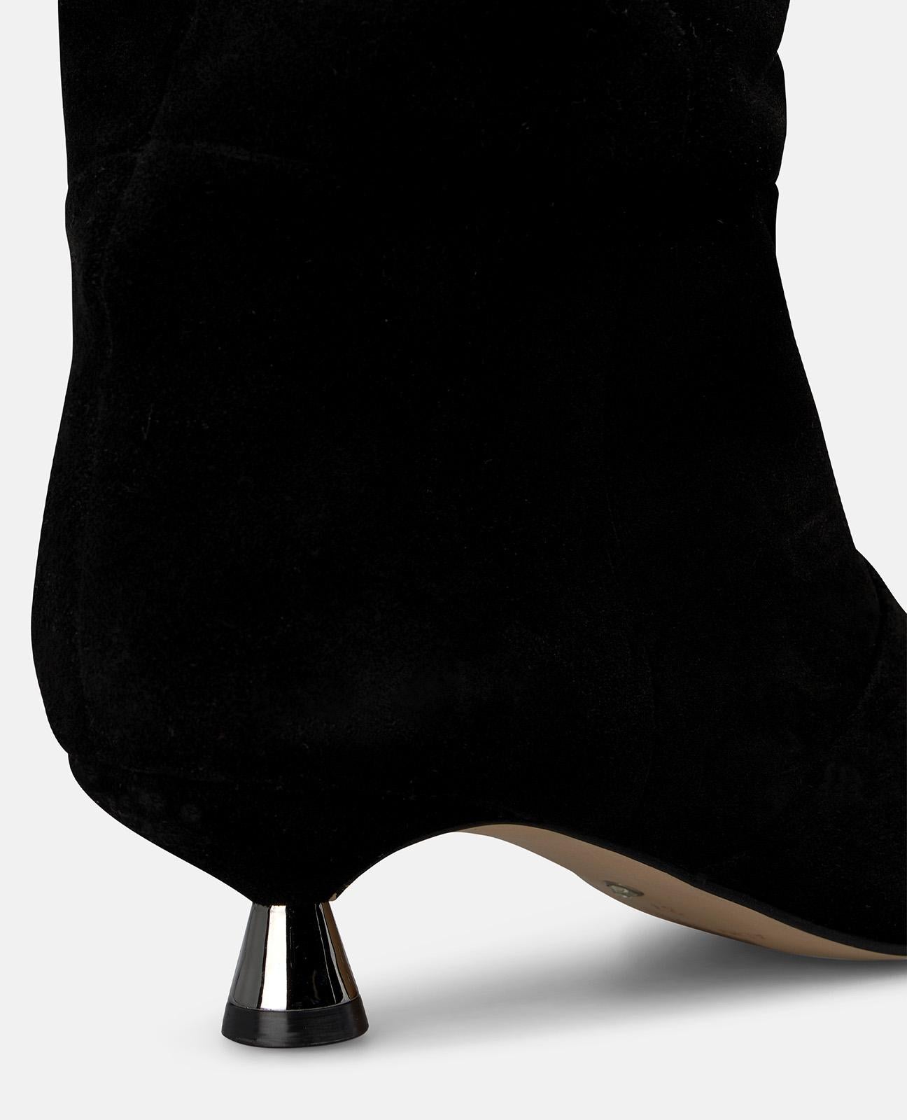 alma-en-pena-suede-stiefel-chupete-absatz-schwarz-4-cm image 4