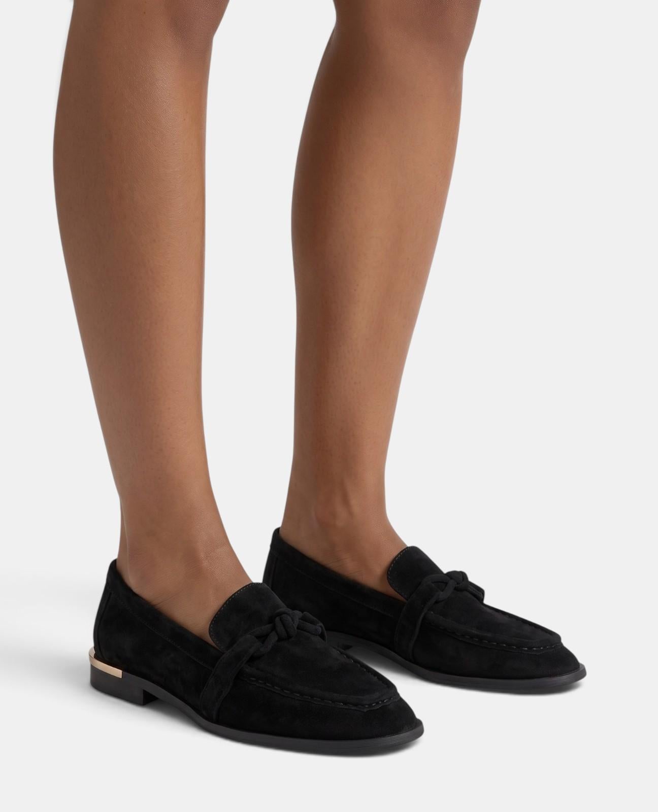 alma-en-pena-loafer-leder-schwarz-mit-schleife image 5