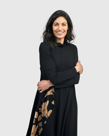 alembika-pavlova-rollkragen-kleid-floral image 6
