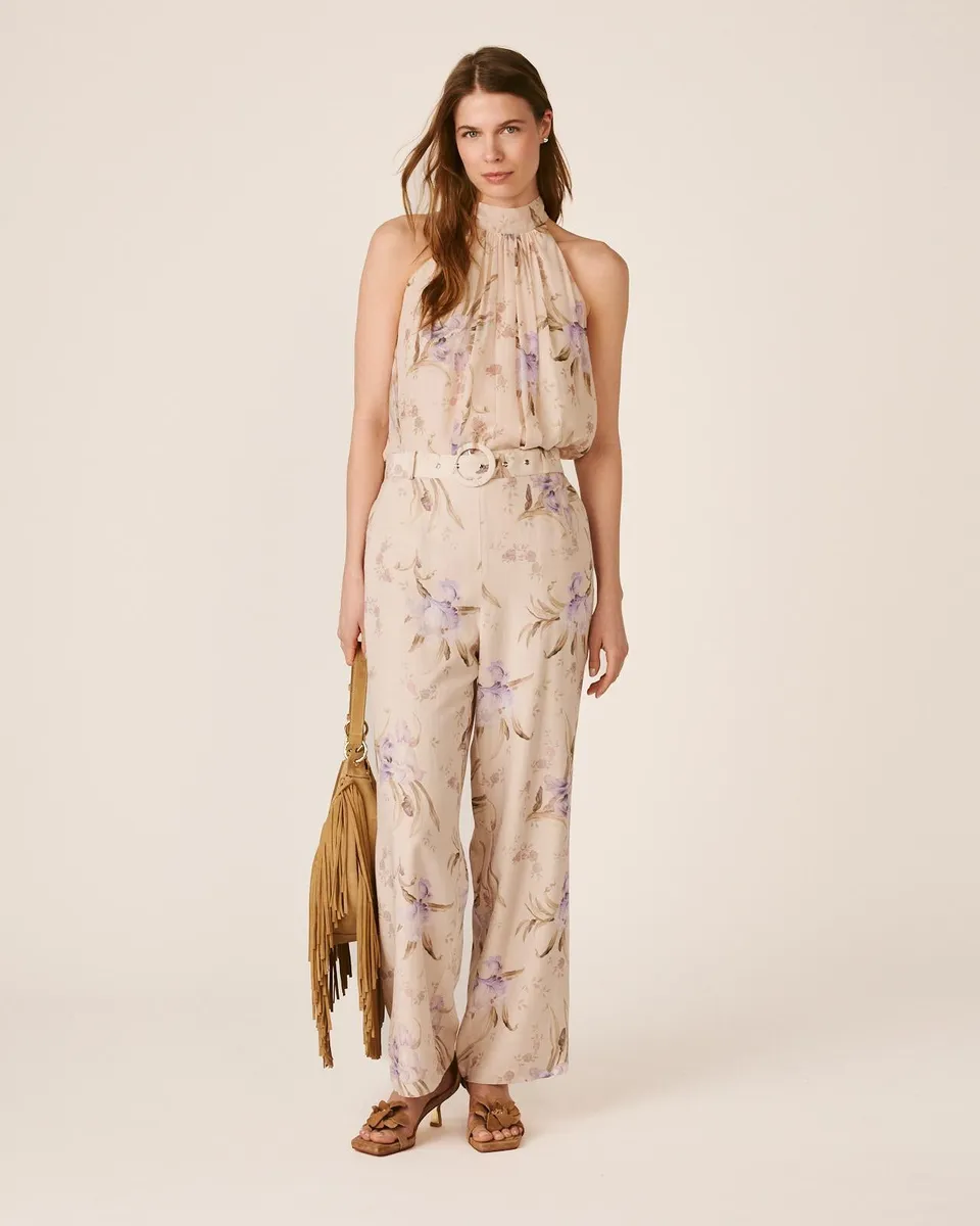 alma-en-pena-print-hose-wide-leg-mosaik-lila image 1
