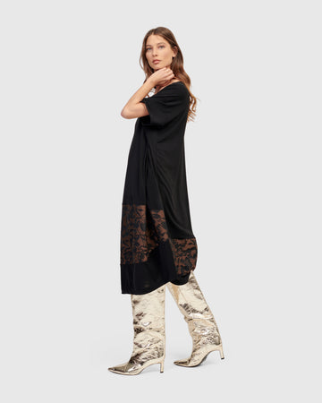 alembika-dark-n-stormy-t-shirt-kleid-brown image 2