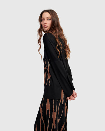 alembika-wist-pocket-top-at729w-boxy-shirt-wood image 4