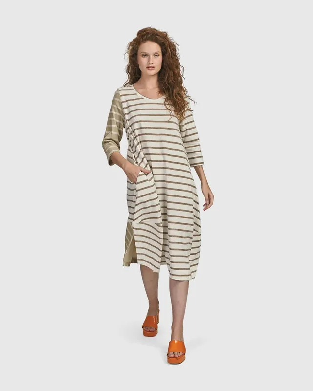 alembika-oasis-caftan-kleid-creme image 1