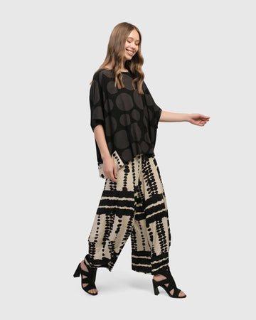 alembika-nomad-oversized-top-st636b-braunes-print-top-boxy image 8