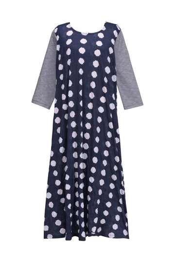 alembika-duet-crinkle-maxikleid-navy image 6