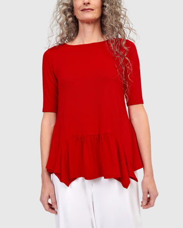 alembika-addison-shirt-damen-rot-r-schen-saum image 6