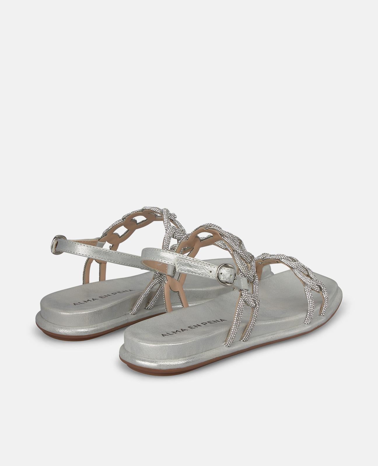 alma-en-pena-alfa-63596-flache-sandale-silber image 3
