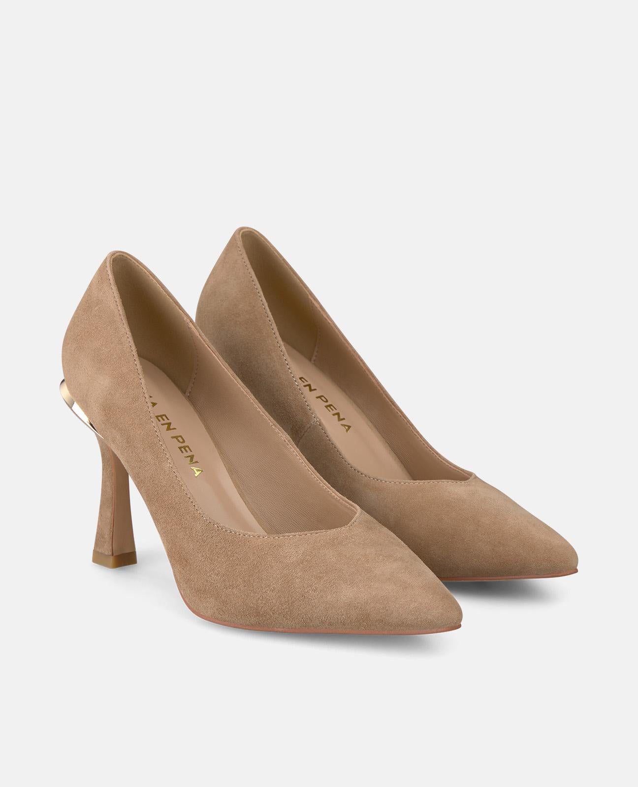 alma-en-pena-stiletto-pumps-camel-spitze-zehe-9-cm-absatz image 2