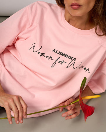 alembika-women-for-women-t100p-t-shirt-pink image 2