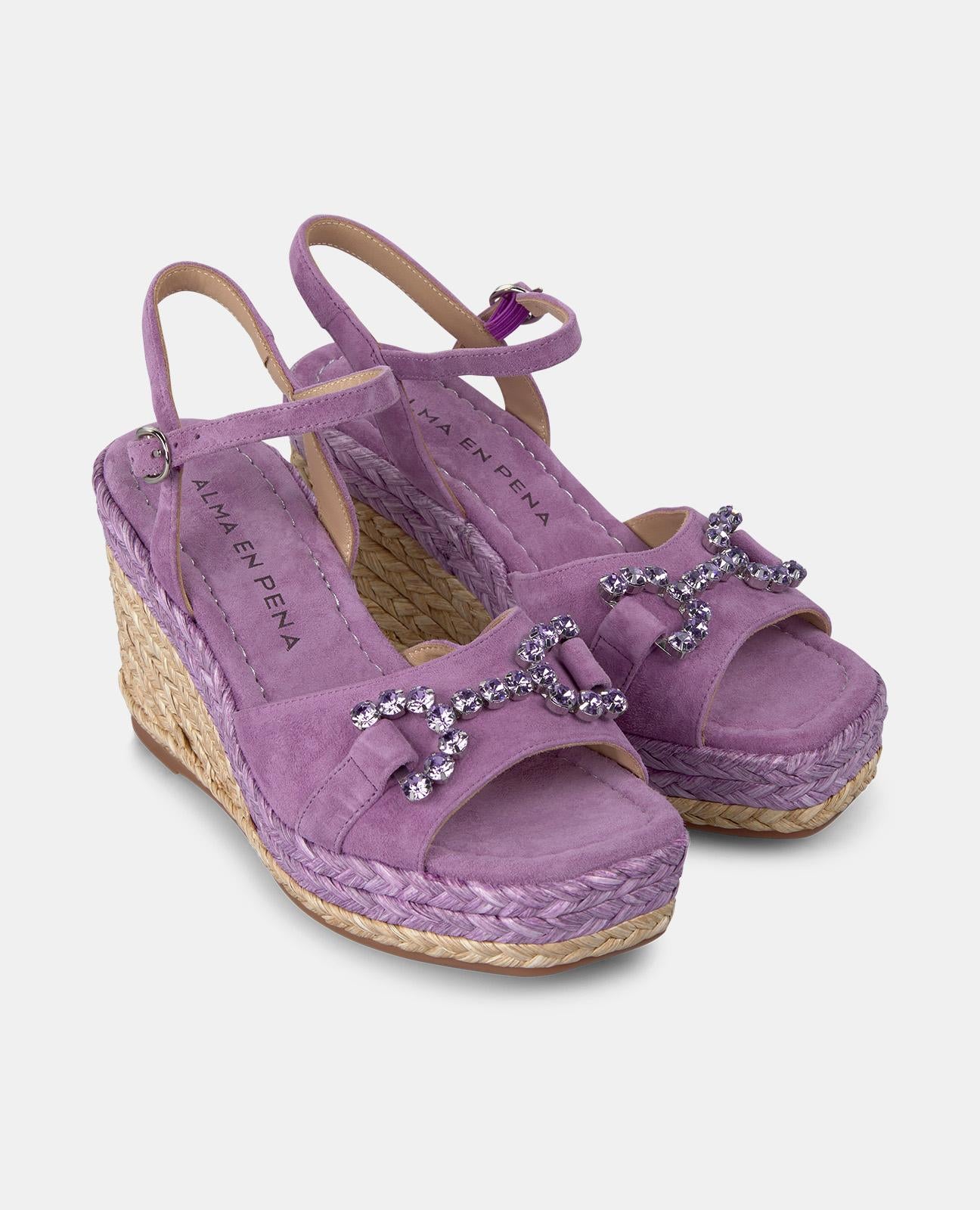 alma-en-pena-wedge-with-stirrup-beads-keilsandale-violett-9-8cm image 2