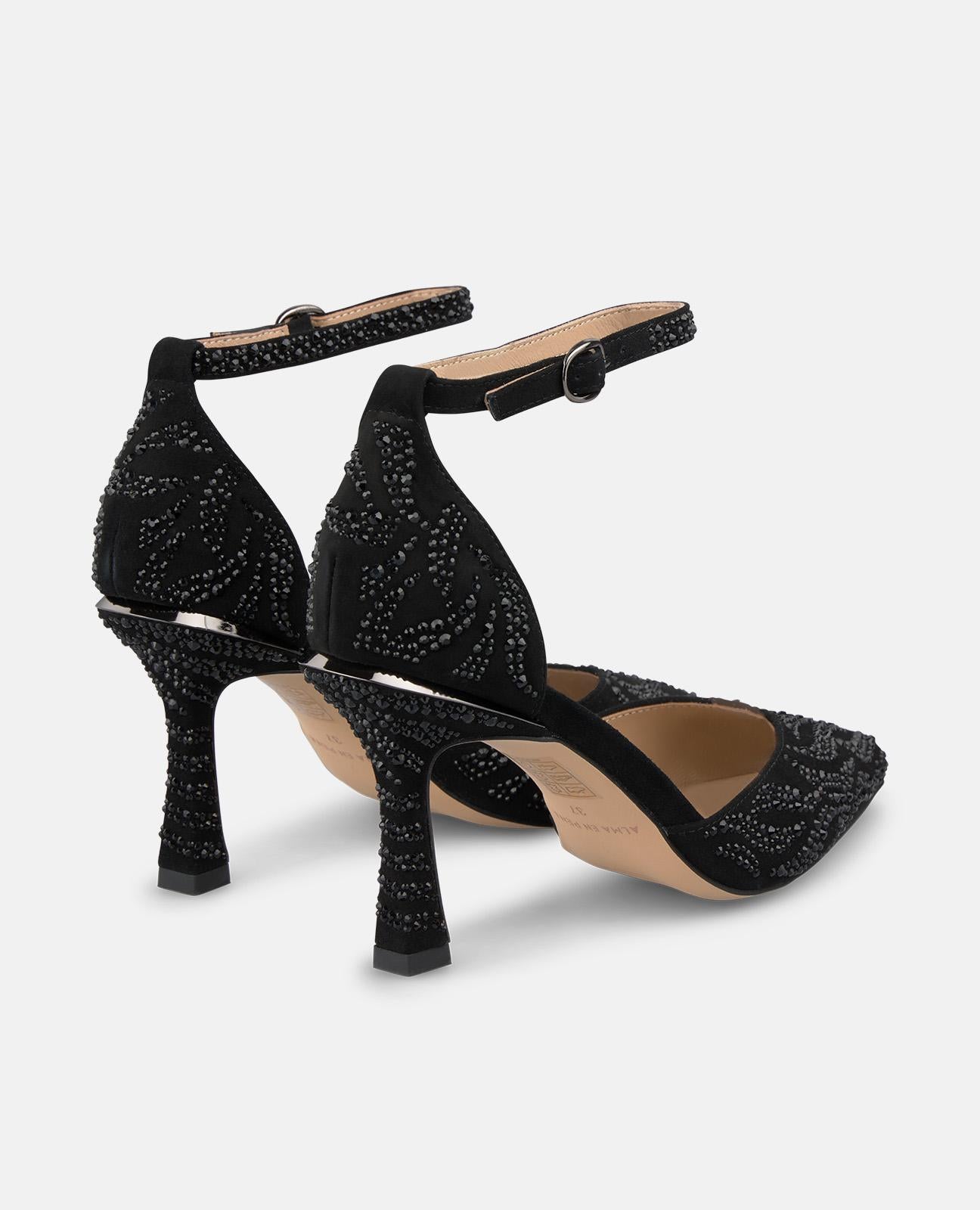 alma-en-pena-pumps-mit-strass-details-9-cm-schwarz image 3