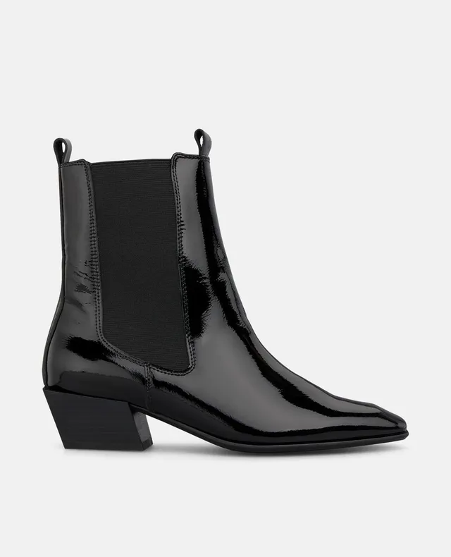 alma-en-pena-alfa-63904-chelsea-lack-stiefelette-4-cm-schwarz image 1