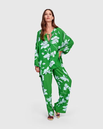 alembika-reef-straight-pants-waterlilly image 2