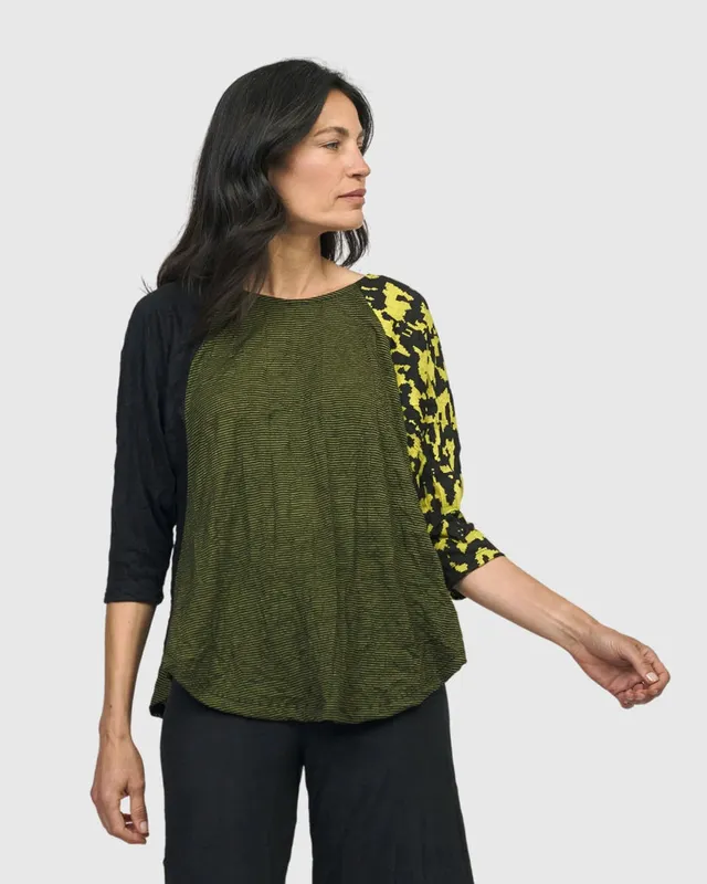 alembika-solar-relaxed-tee-python image 1