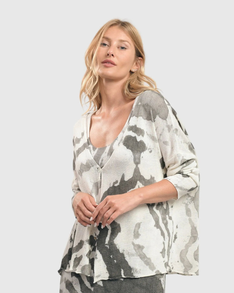 alembika-watercolor-cardigan-stone-leinen-cardigan image 1