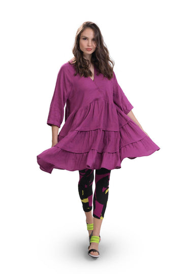 alembika-art-print-leggings-violet-leggings image 5