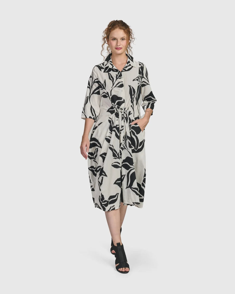 alembika-botanica-business-dress-damen-midikleid-lilly image 1