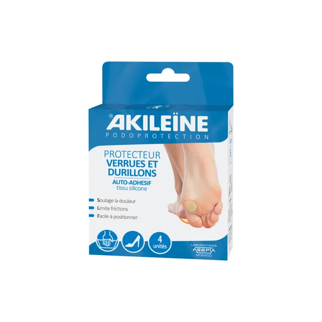 akileine-protecteurs-adh-sifs-verrues-durillons-selbstklebender-fu-schutz image 1