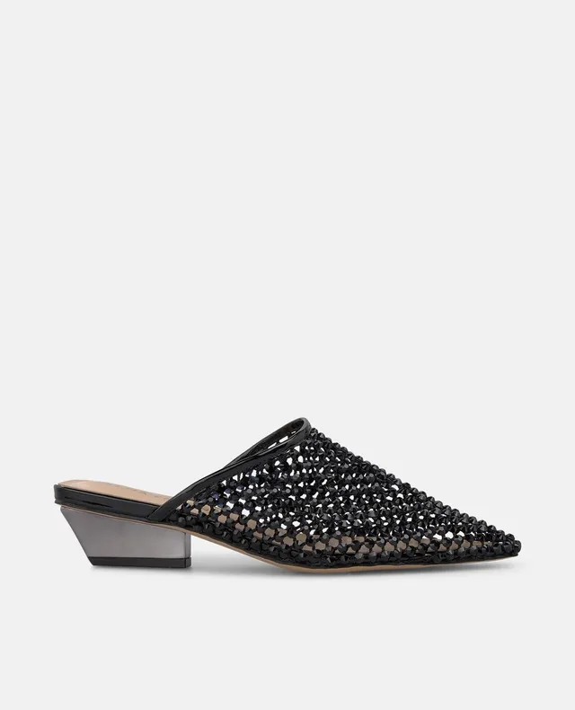alma-en-pena-mules-mesh-schwarz-blockabsatz-5-cm image 1