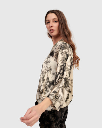 alembika-fatima-draped-top-mix-damen-tunika-v-ausschnitt image 5