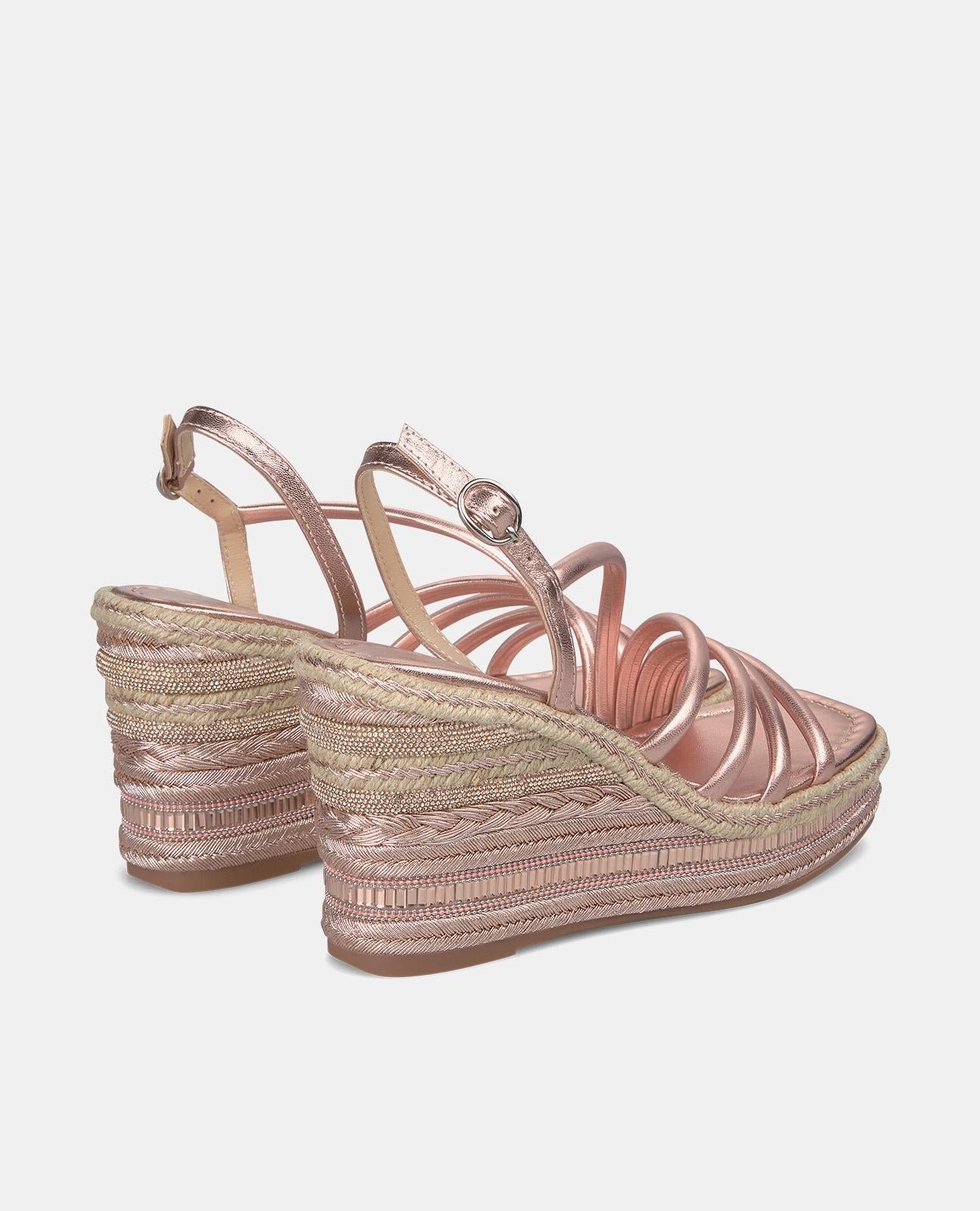 alma-en-pena-wedge-straps-damen-keilsandalen-rosa-glitzer-9-5cm image 3