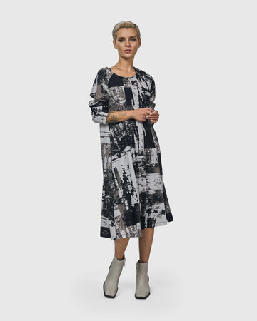 alembika-digi-a-linie-kleid-marble image 4