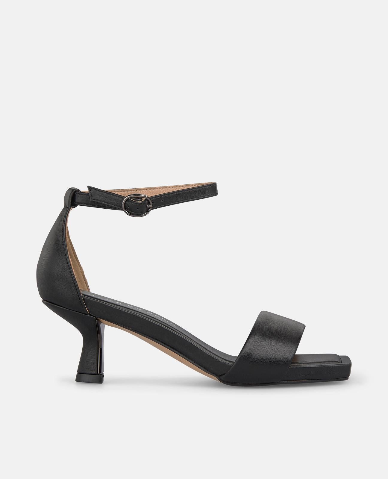 alma-en-pena-napa-riemchen-sandalette-mit-absatz-5-5-cm-in-schwarz image 1