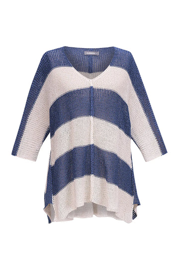 alembika-luxe-v-neck-pullover-navy image 5