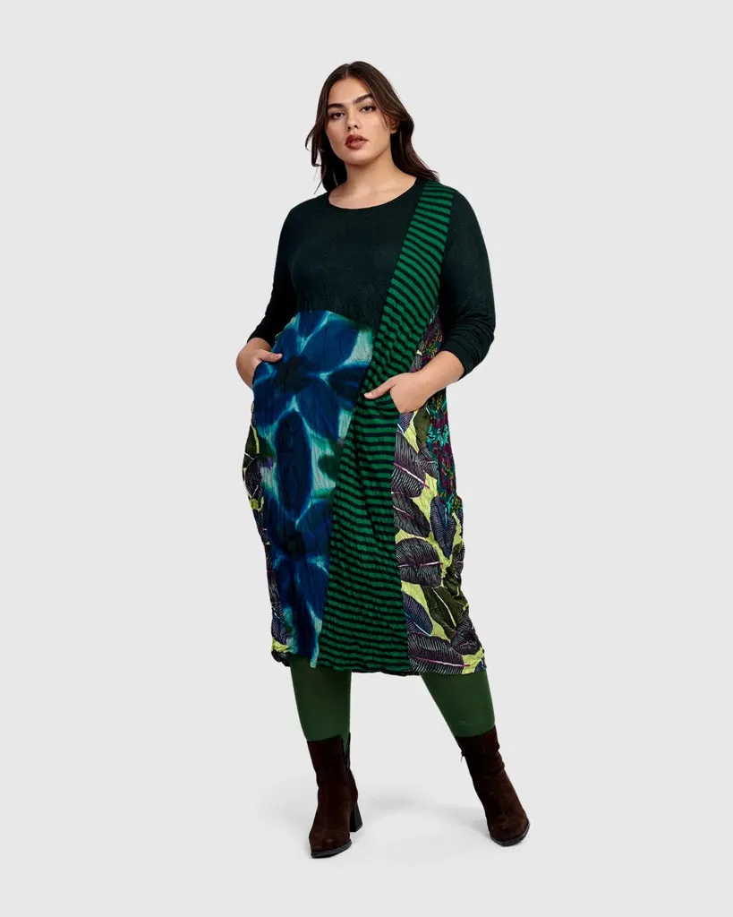alembika-artemisia-relaxed-kleid-forest-gr-n image 1