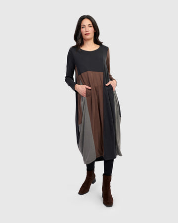 alembika-drift-cupro-relaxed-kleid-mix-midi image 2