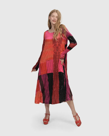 alembika-sunset-strip-maxikleid-magenta image 6