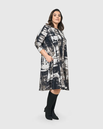 alembika-digi-a-linie-kleid-marble image 5