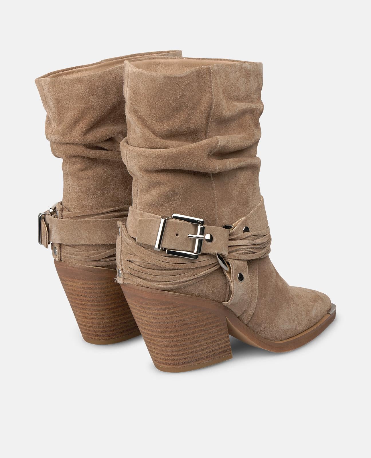 alma-en-pena-suede-ankle-boots-velours-stiefelette-cowboy-8-cm image 3